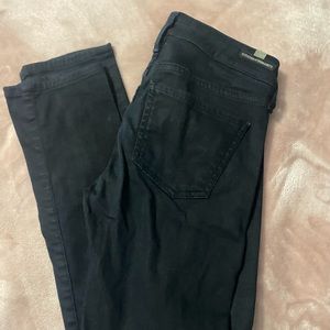 Citizens of humanity straight leg dark wash jeans stretch fit